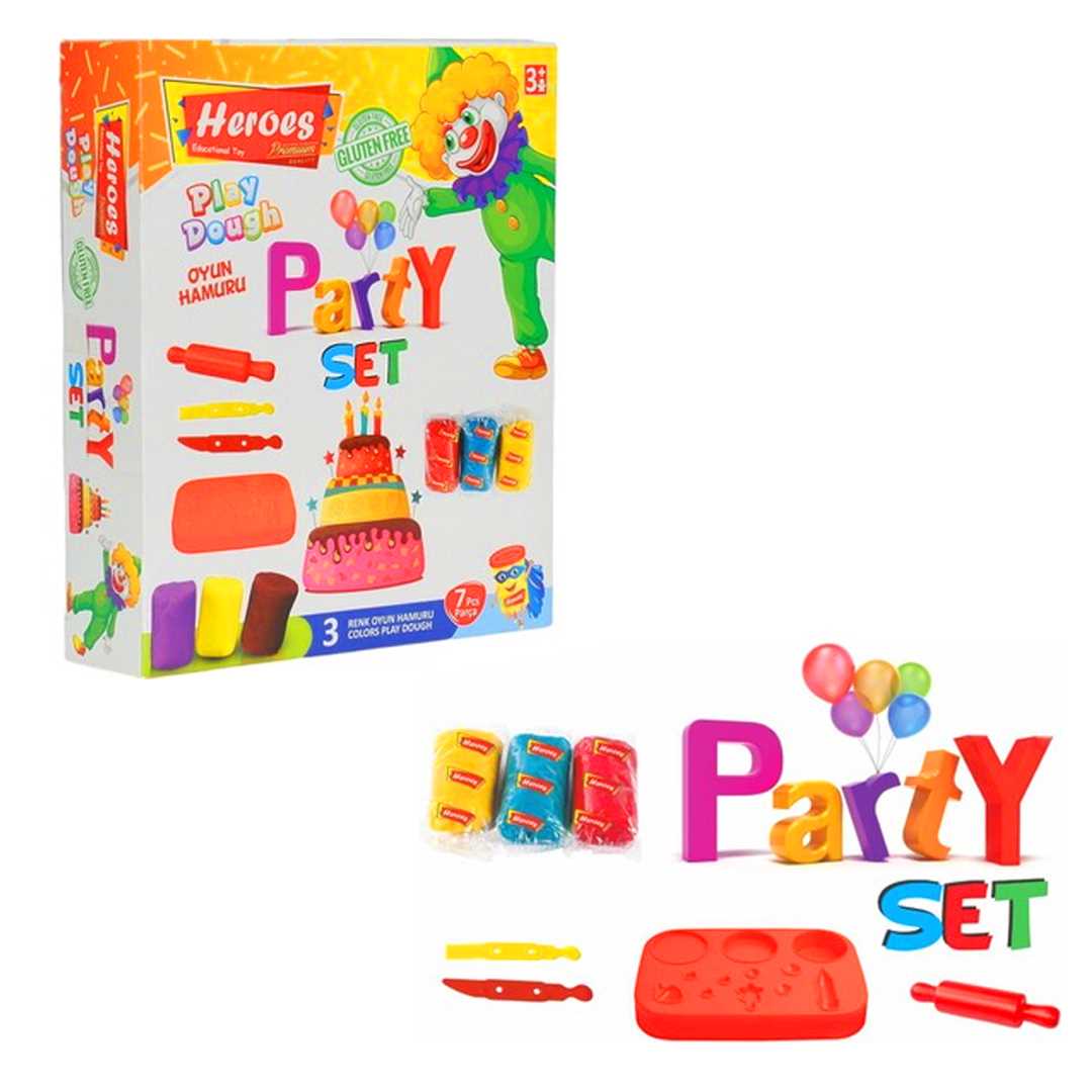 HEROES TOYS ERN-590 KÜÇÜK KUTULU PARTİ OYUN HAMURU SETİ 1