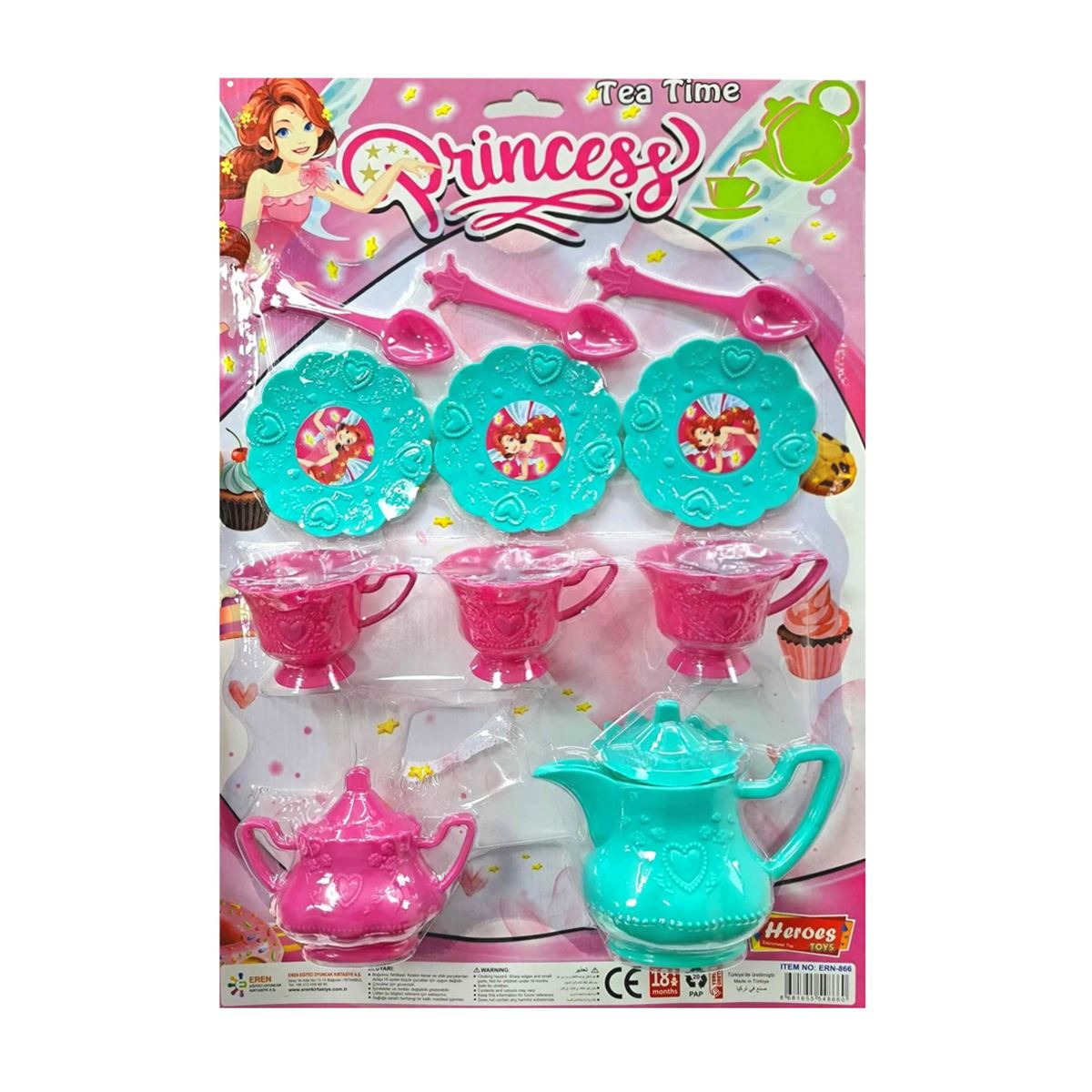 HEROES TOYS ERN-866 BÜYÜK ÇAY SETİ 1