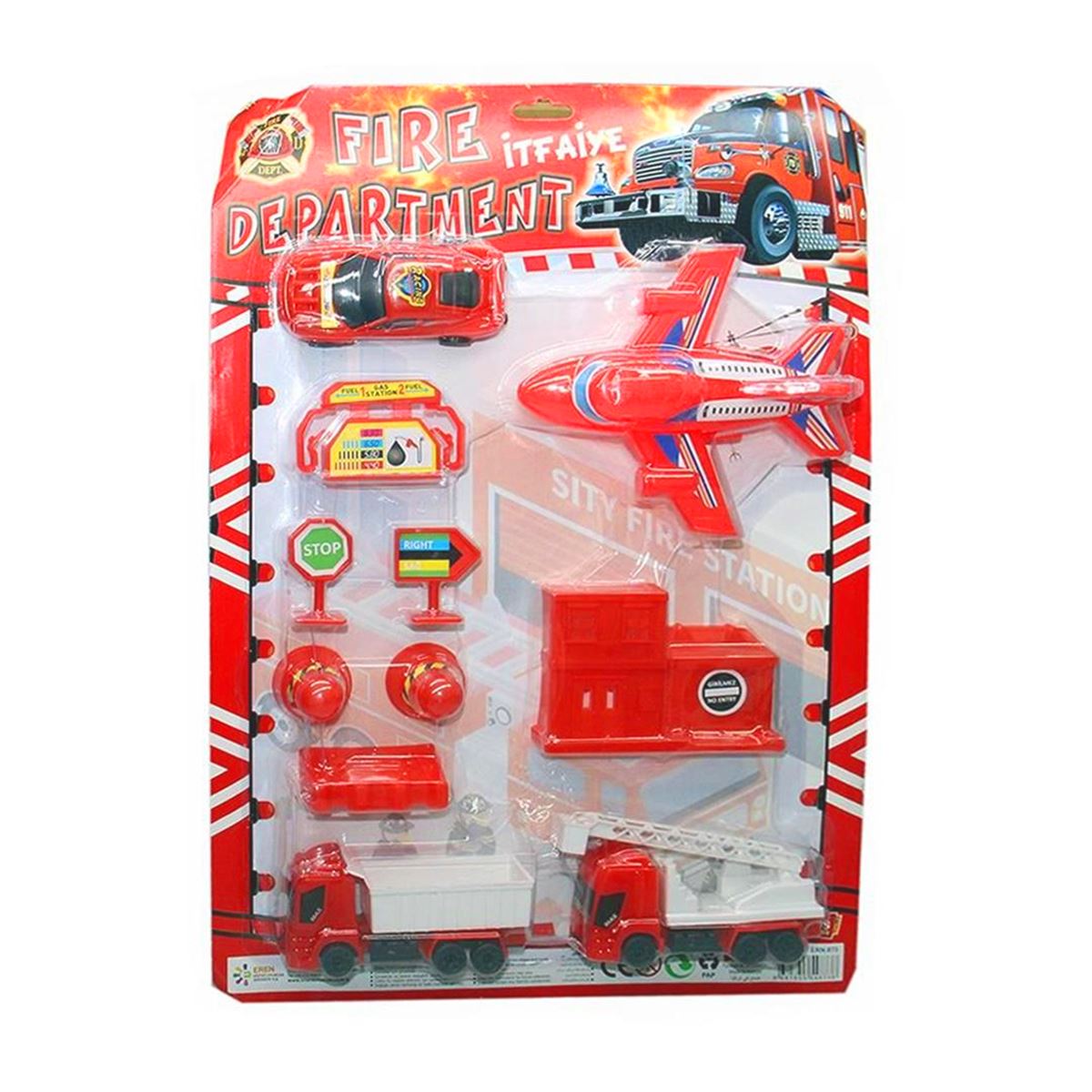 HEROES TOYS ERN-873 İTFAİYE SETİ 1