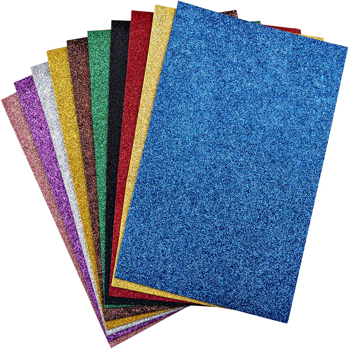 NOVA COLOR EVA 50x70 SİMLİ KARIŞIK 10 LU NC-364 1