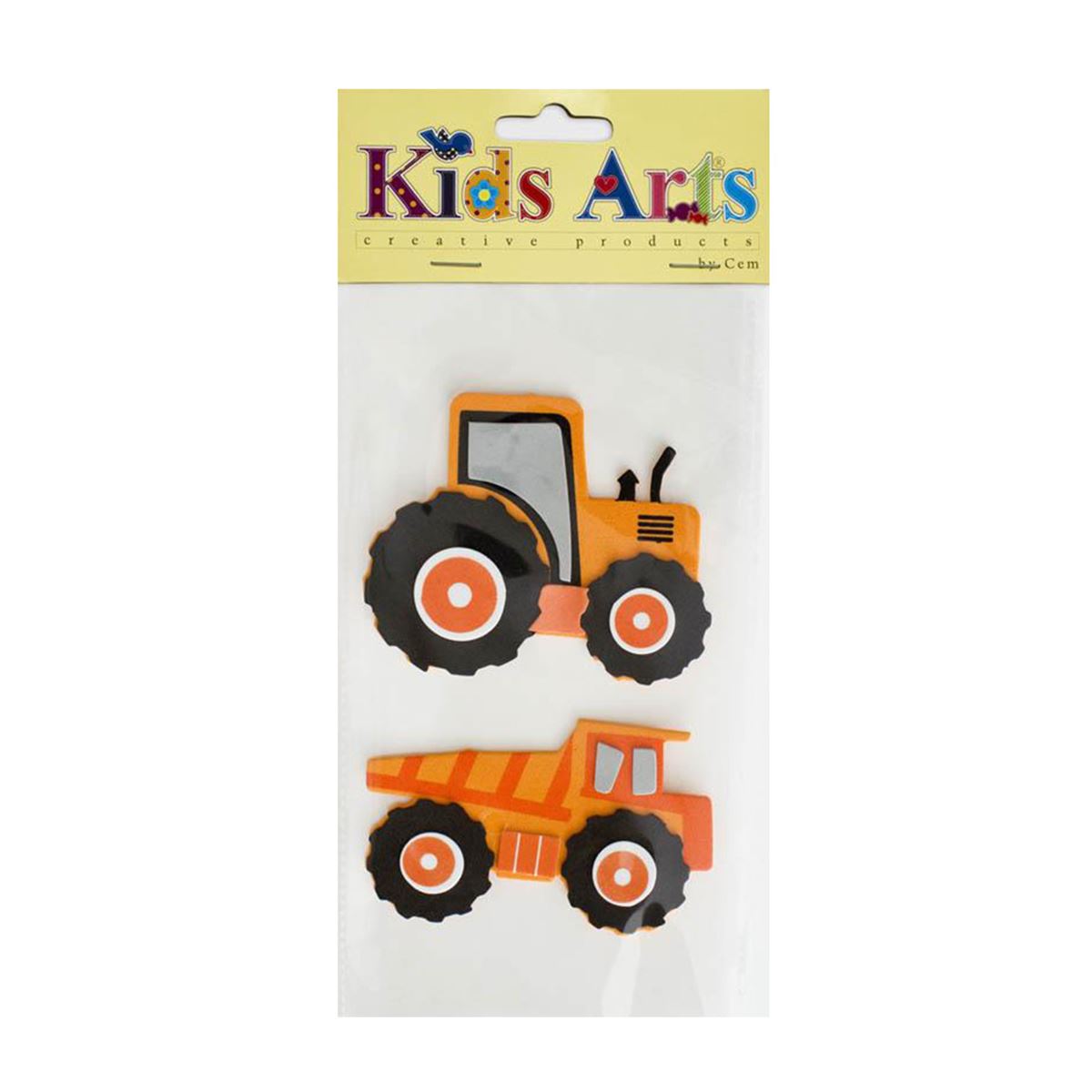 DOLPHİN KİDS ARTS EVA STİCKER TRAKTÖR KAMYON 2 Lİ ST-5257 1