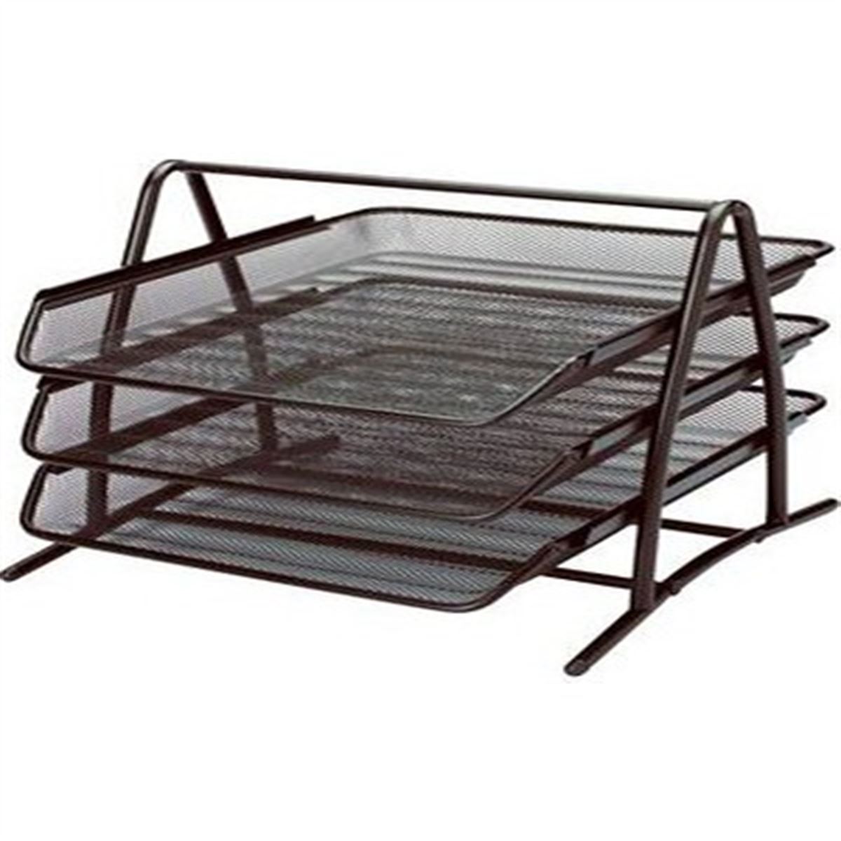 TEMAT EVRAK RAFI 6500 METAL 5 Lİ SİYAH-GÜMÜŞ 1