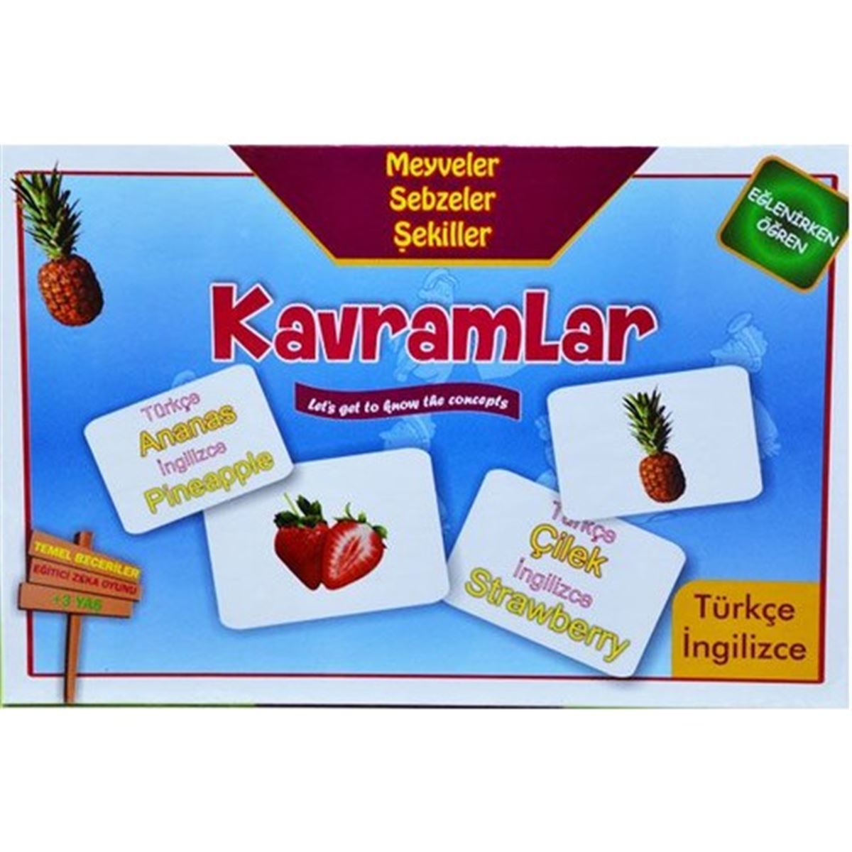 KZL EĞİTİCİ KARTLAR KZL-156 KAVRAMLAR 30 PARÇA 1
