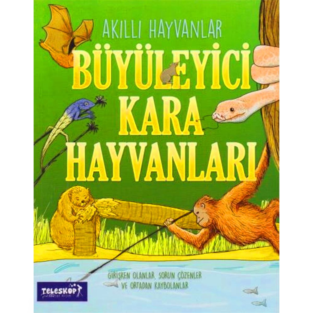 TELESKOP EĞİTİM KİTABI AKILLI HAYVANLAR SERİSİ 1