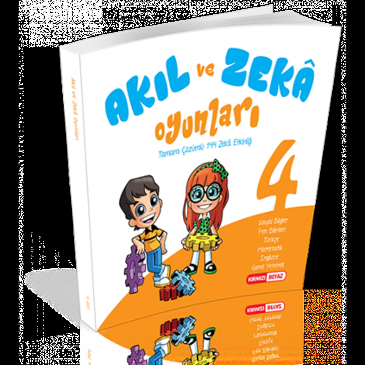 KIRMIZI BEYAZ EĞİTİM KİTABI AKIL VE ZEKA OYUNLARI 4.SINIF 1