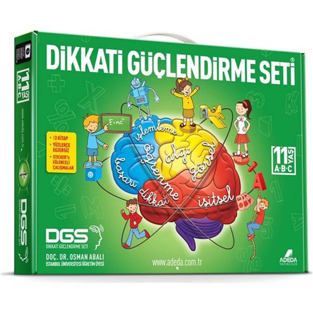 ADEDA EĞİTİM KİTABI DİKKATİ GÜÇLENDİRME SETİ 5.SINIF (11 YAŞ) 1