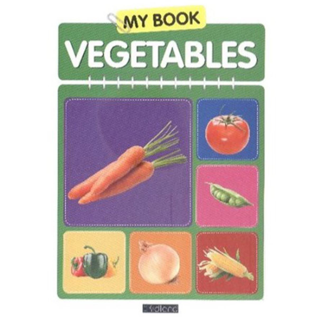 KİDLAND EĞİTİM KİTABI MY BOOK: VEGETABLES 1
