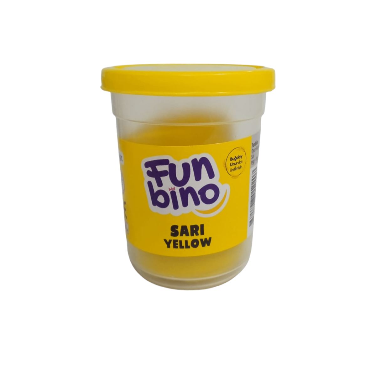 FUNBİNO OYUN HAMURU SARI 115 GR F103 1
