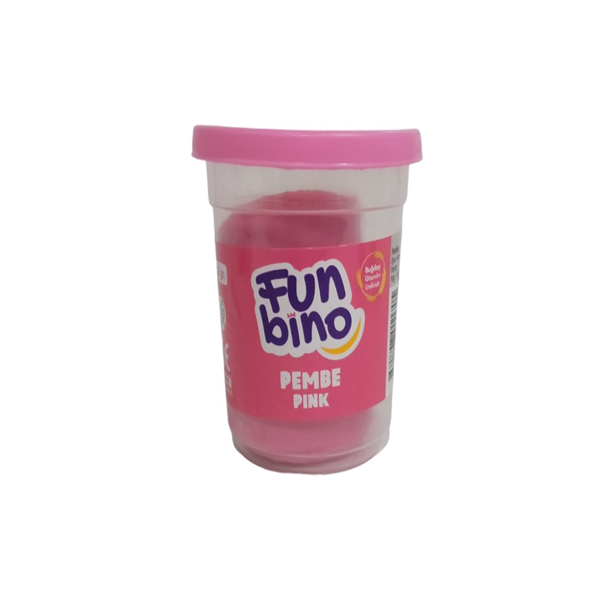FUNBİNO OYUN HAMURU PEMBE 115 GR F108 1