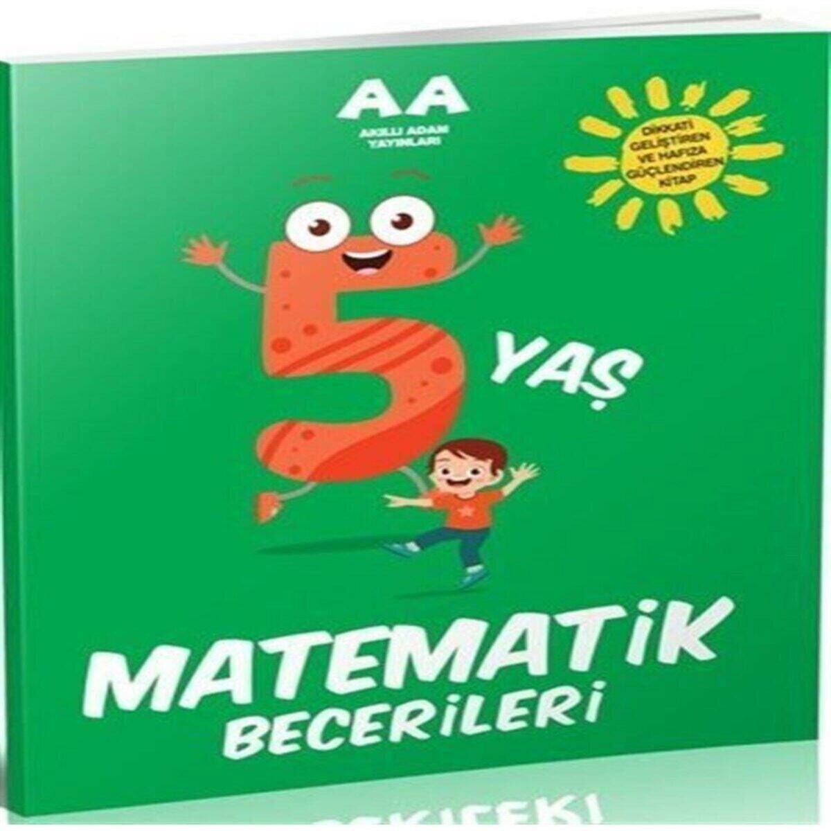 AKILLI ADAM FAALİYETKİTABI MATEMATİK BECERİLERİ 5 YAŞ 1