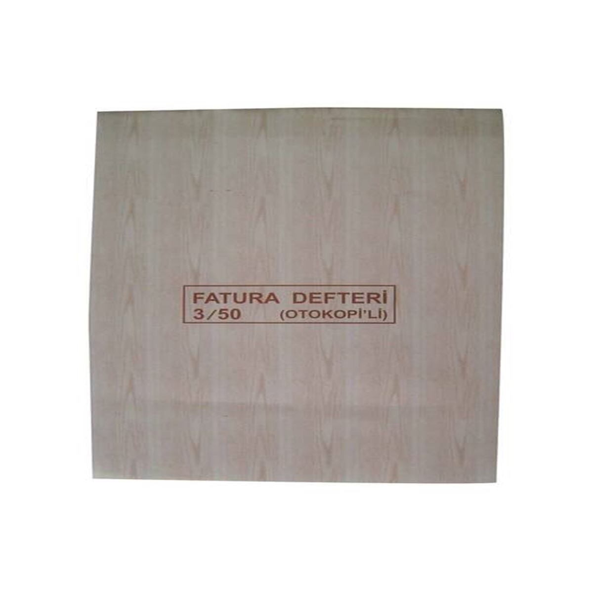 DİLMAN FATURA DEFTERİ 3x50 3 NÜSHA OTOKOPİLİ 6 LI 4123 1