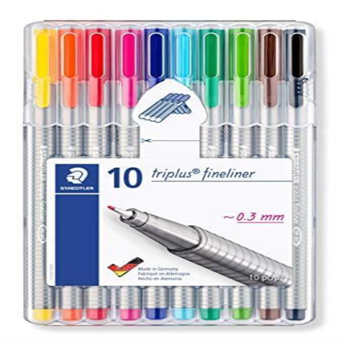 STAEDTLER FİNELİNER TRİPLUS 03 MM 10 LU 334 SB10 1