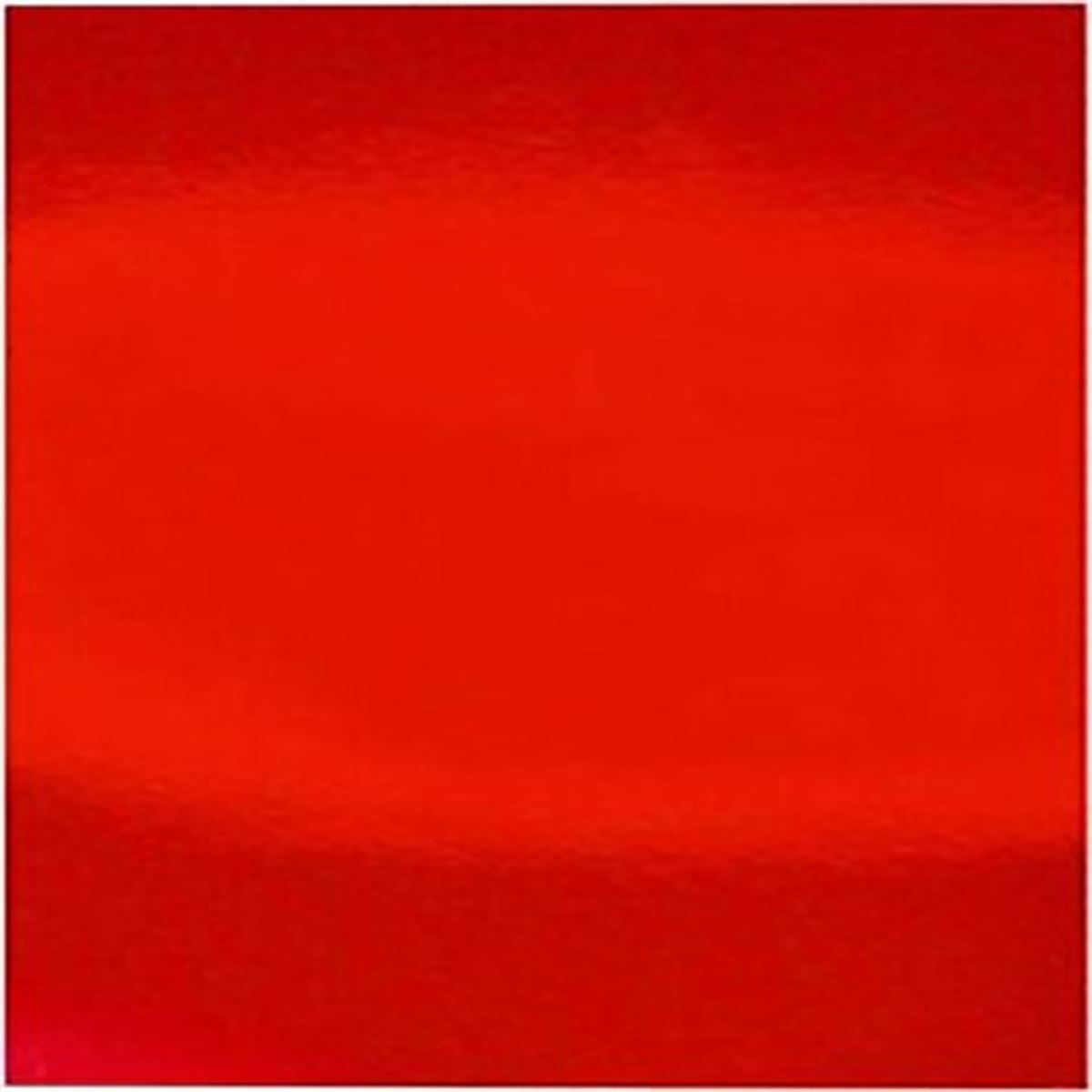 TİCON FON KARTONU 50x70 METALİK KIRMIZI 25 Lİ 92574 1