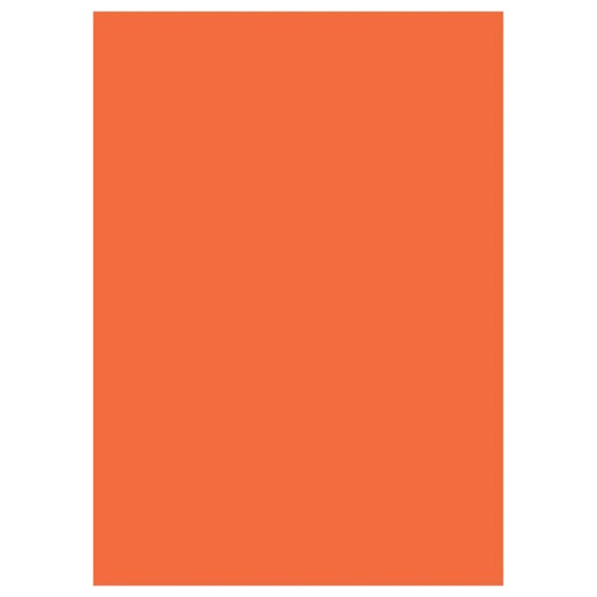 TİCON FON KARTONU 50x70 TURUNCU 160 GR 100 LÜ 78624 1