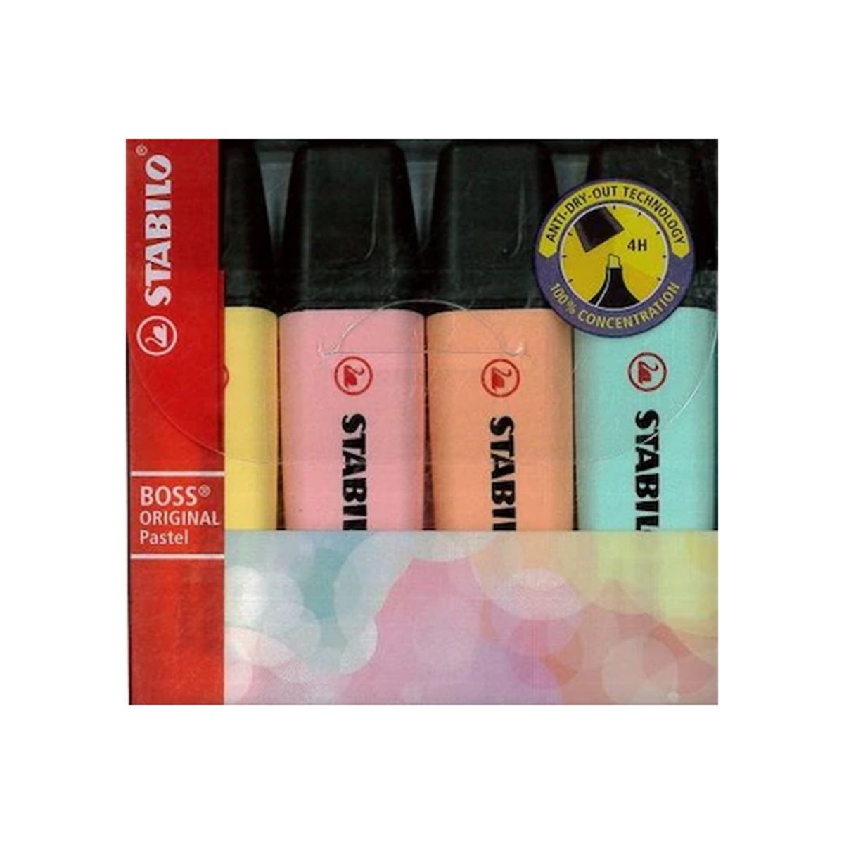 STABİLO FOSFORLU KALEM BOSS PASTEL 4 RENK 70-4-2 1