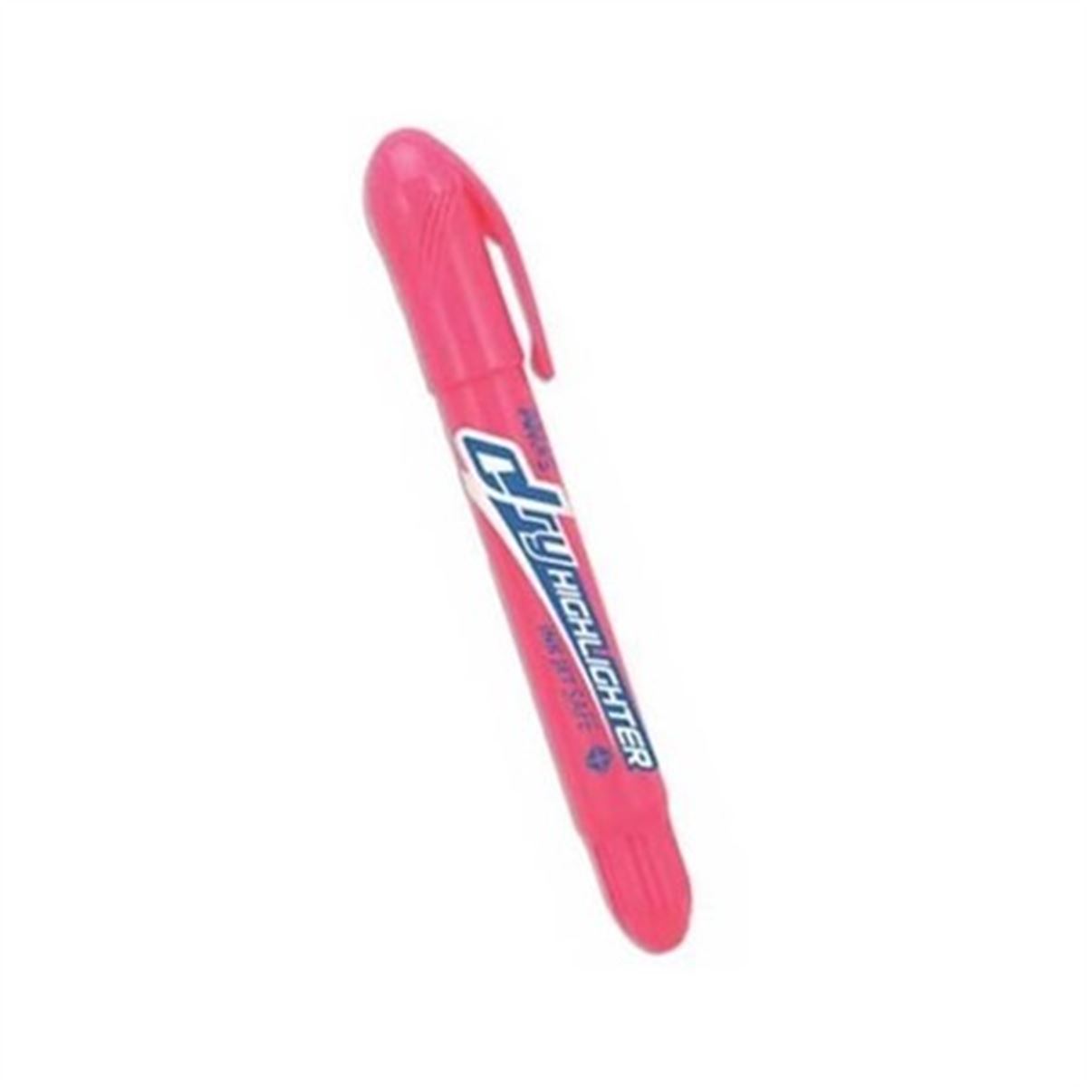 AMOS DRY FOSFORLU KALEM JEL PEMBE 12 Lİ HLD12DPK 1