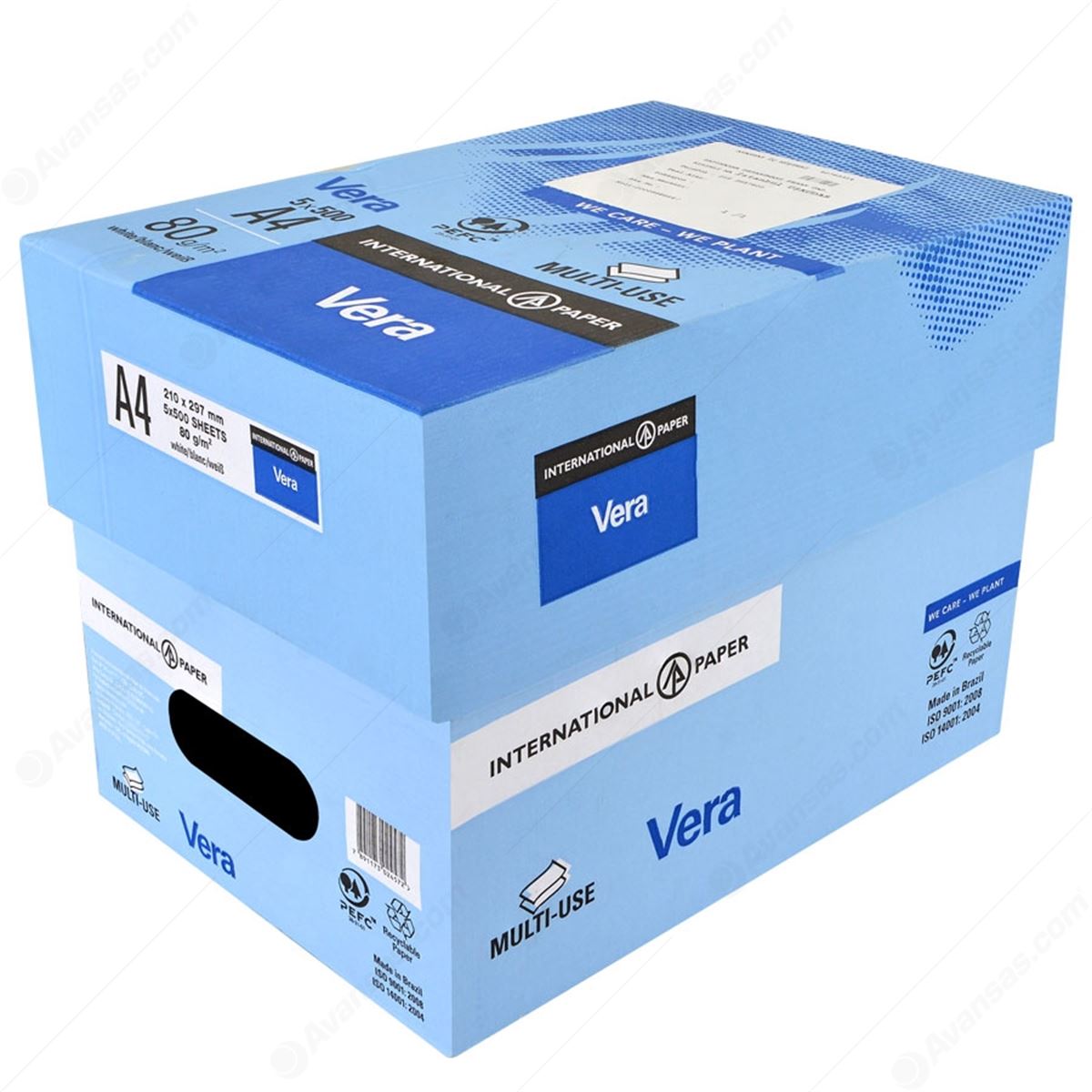 FOTOKOPİ KAĞIDI A4 VERA 80 GR. 5 Lİ PAKET 1