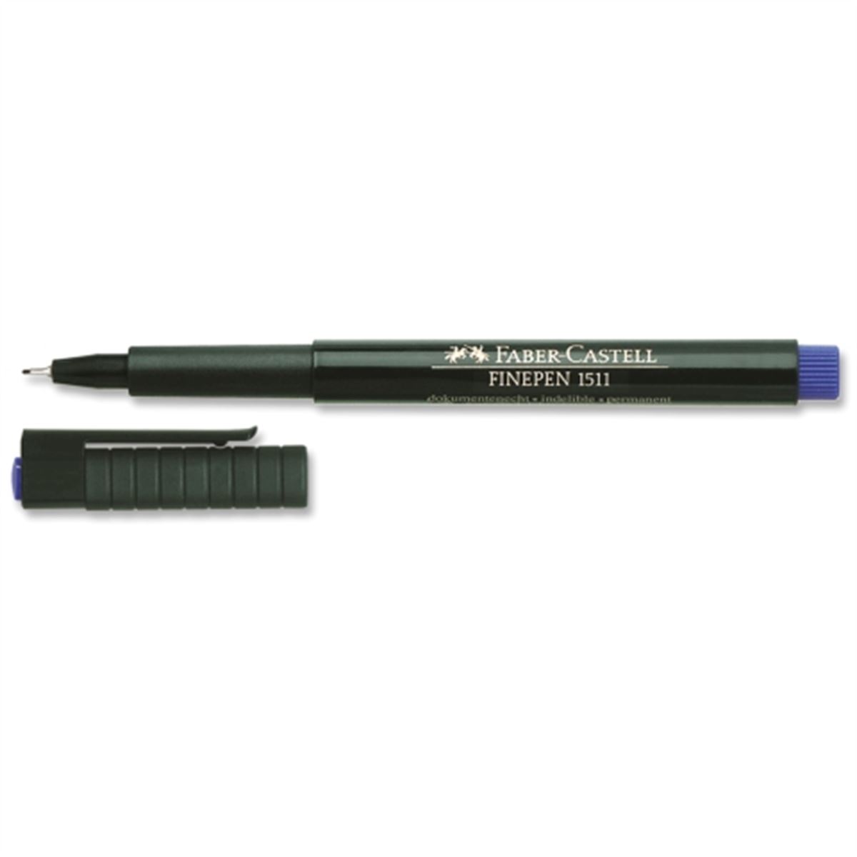FABER FİNEPEN KALEM 1511 0,4 MM. MAVİ 10 LU 151151 1