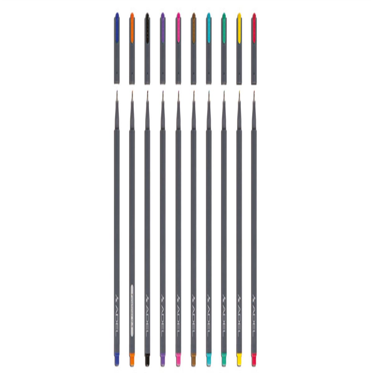 ADEL FİNELİNER KALEM 4201870051 MAVİ 0.4 MM 12 Lİ 1