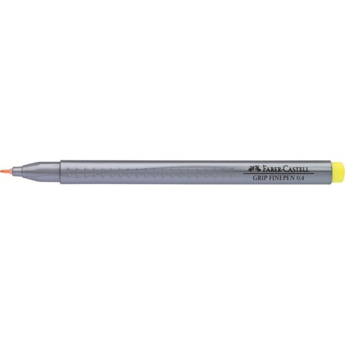 FABER GRİP FİNEPEN KALEM 0,4 MM. SARI 10 LU 151607 1