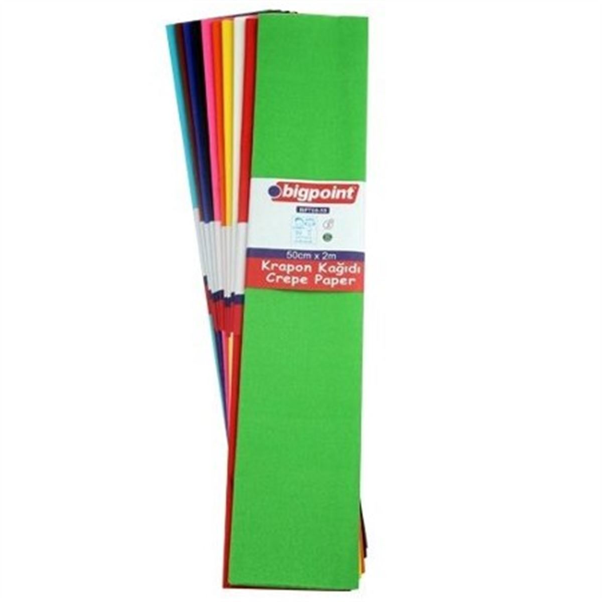 BİGPOİNT GRAPON KAĞIDI YEŞİL 10 LU BP710-55 1