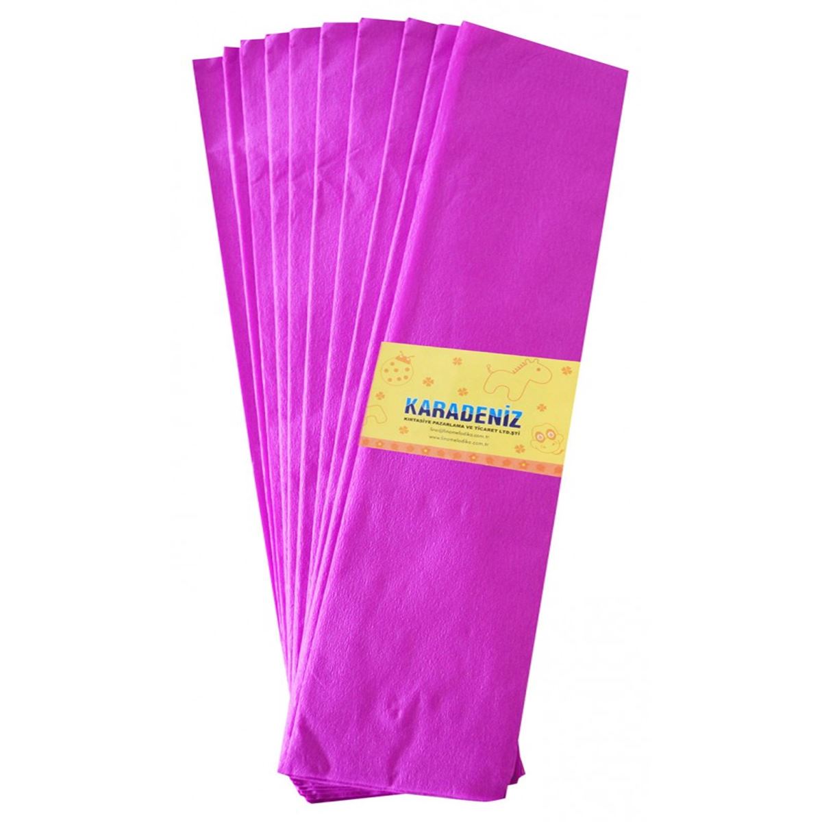 LİNO GRAPON KAĞIDI MOR LÜX 50x200 10 LU PA-014-M 1
