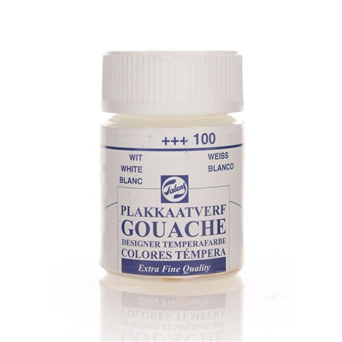 TALENS GUAJ BOYA ŞİŞE 100 WHİTE 16 ML 08161002 1