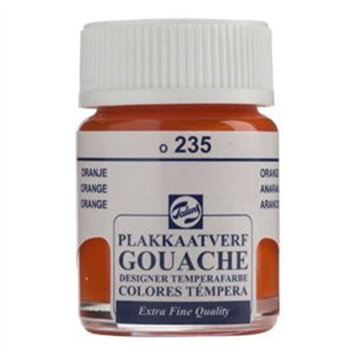 TALENS GUAJ BOYA ŞİŞE 235 ORANGE 16 ML 08162352 1