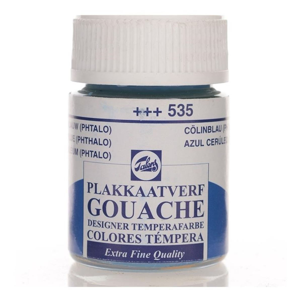 TALENS GUAJ BOYA ŞİŞE 535 CERULEAN BLUE PHTHALO 16 ML 08165352 1