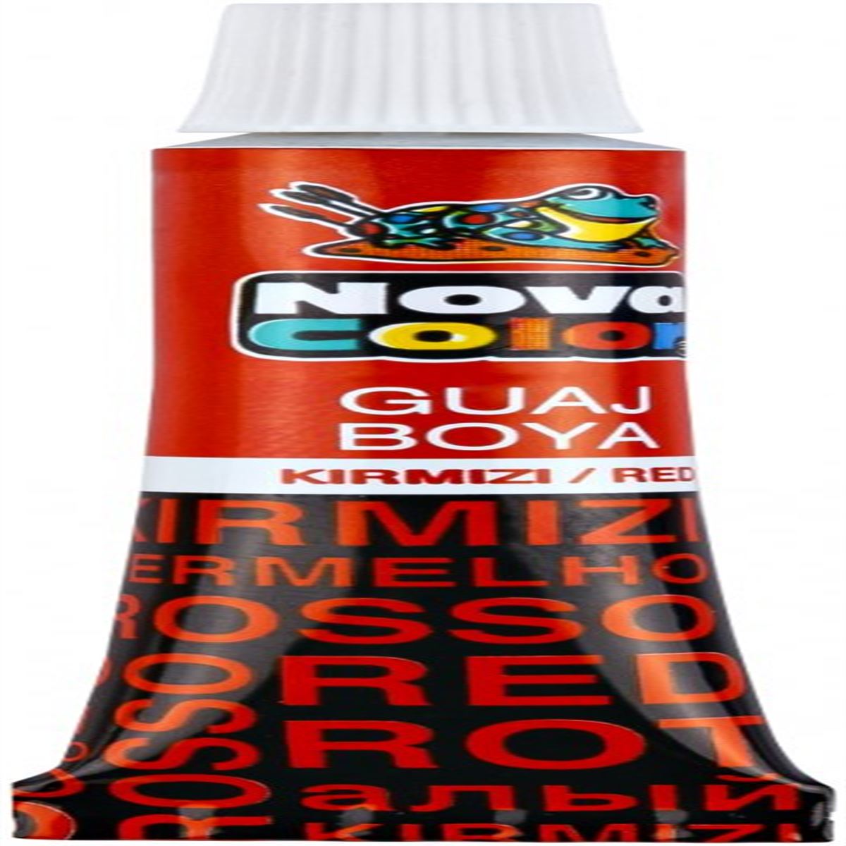 NOVA COLOR GUAJ BOYA TÜP KIRMIZI 12 Lİ NC-116 1