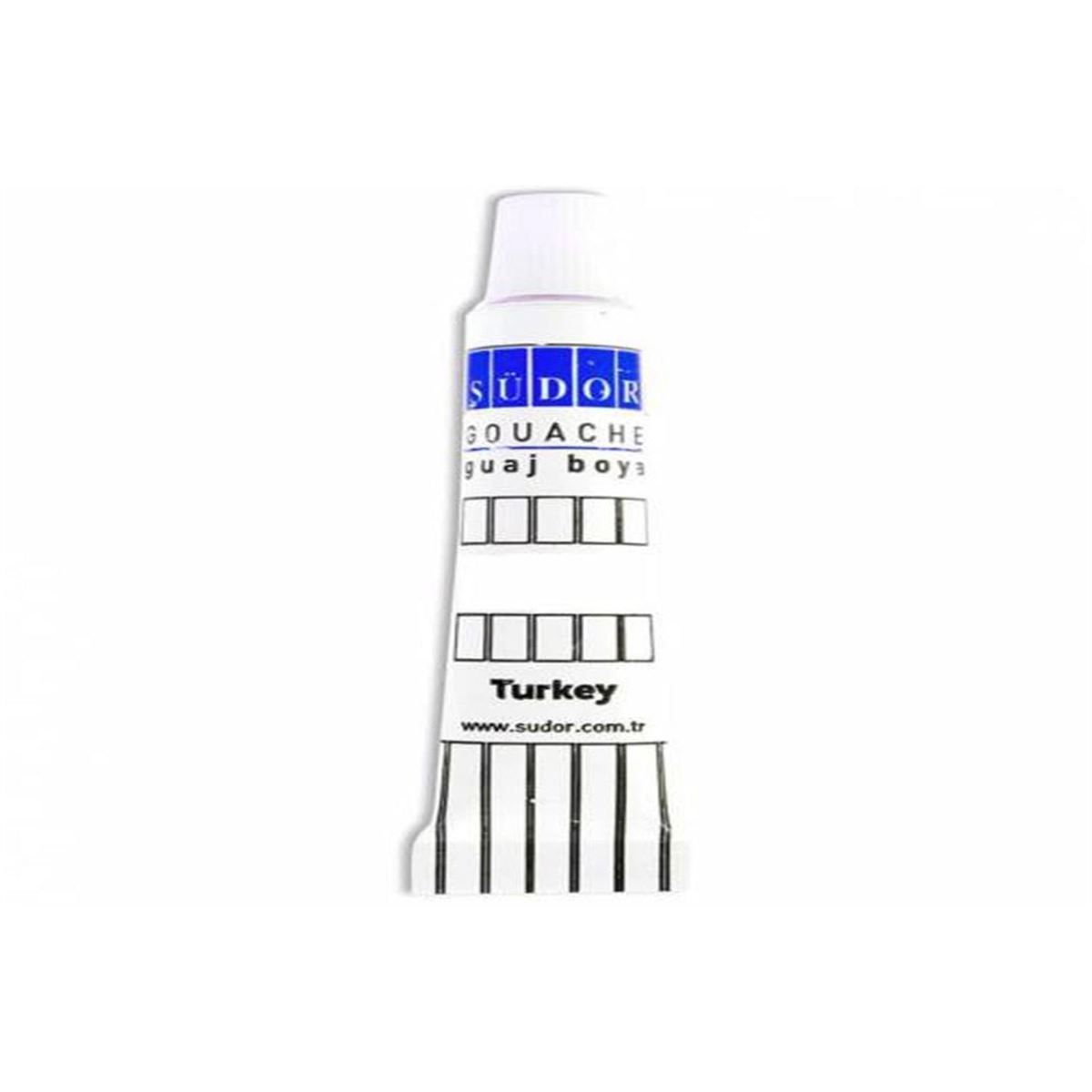 SÜDOR GUAJ BOYA TÜP 8.5 ML MAVİ 12 Lİ SD550-08 1