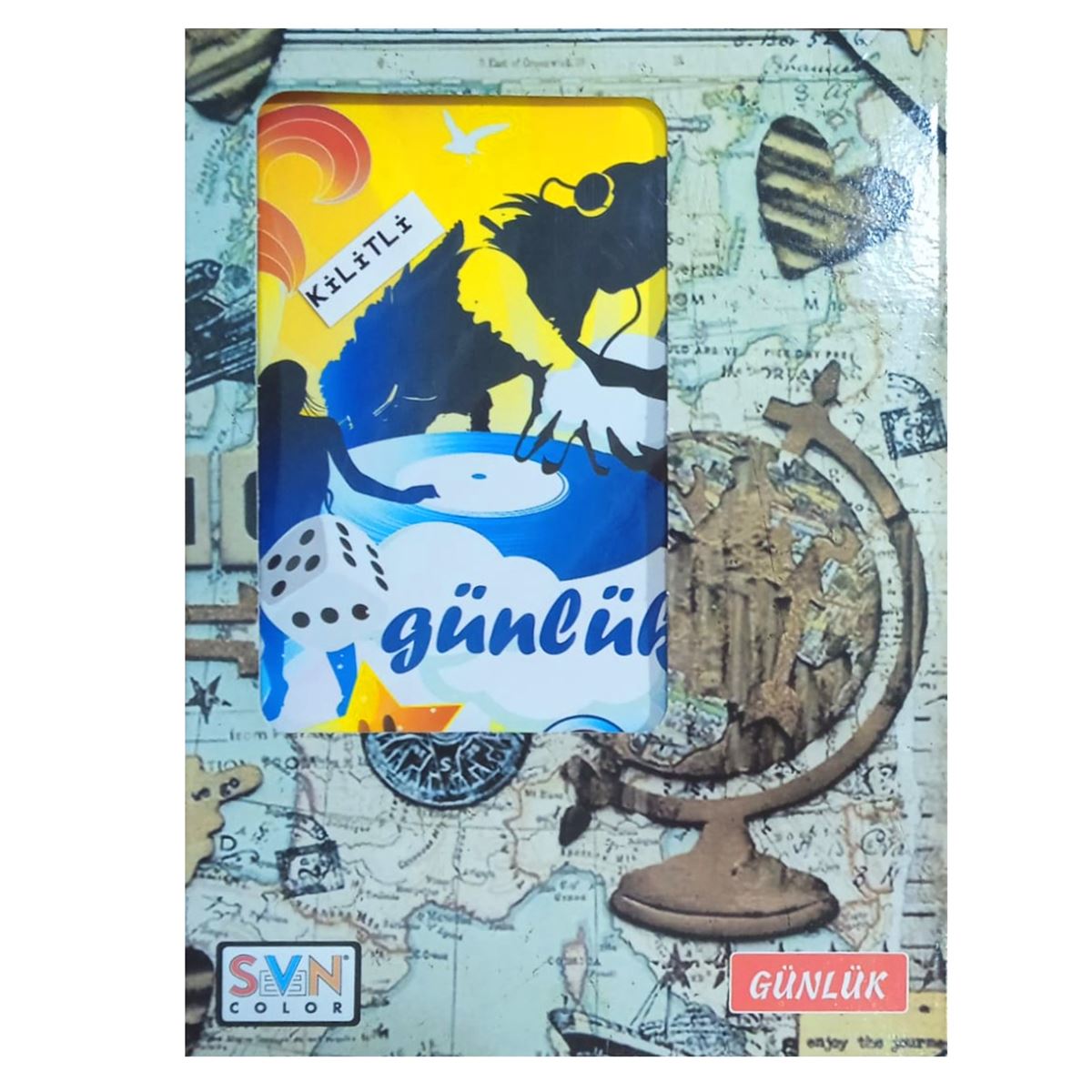 SVN GÜNLÜK 14x20 KİLİTLİ KUTULU 1