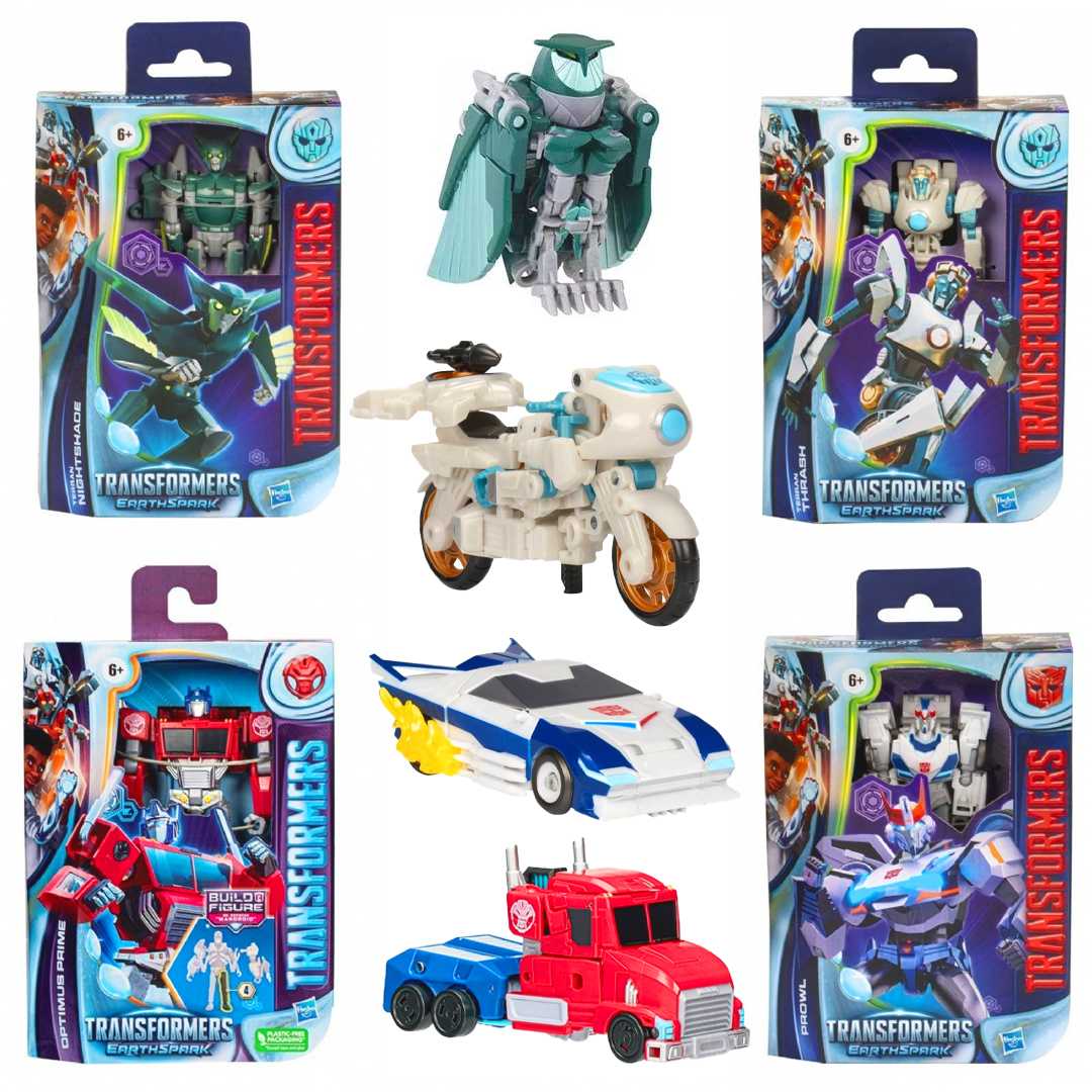 TRANSFORMERS F6231 EARTHSPARK DELUXE FİGÜR 6+ 1