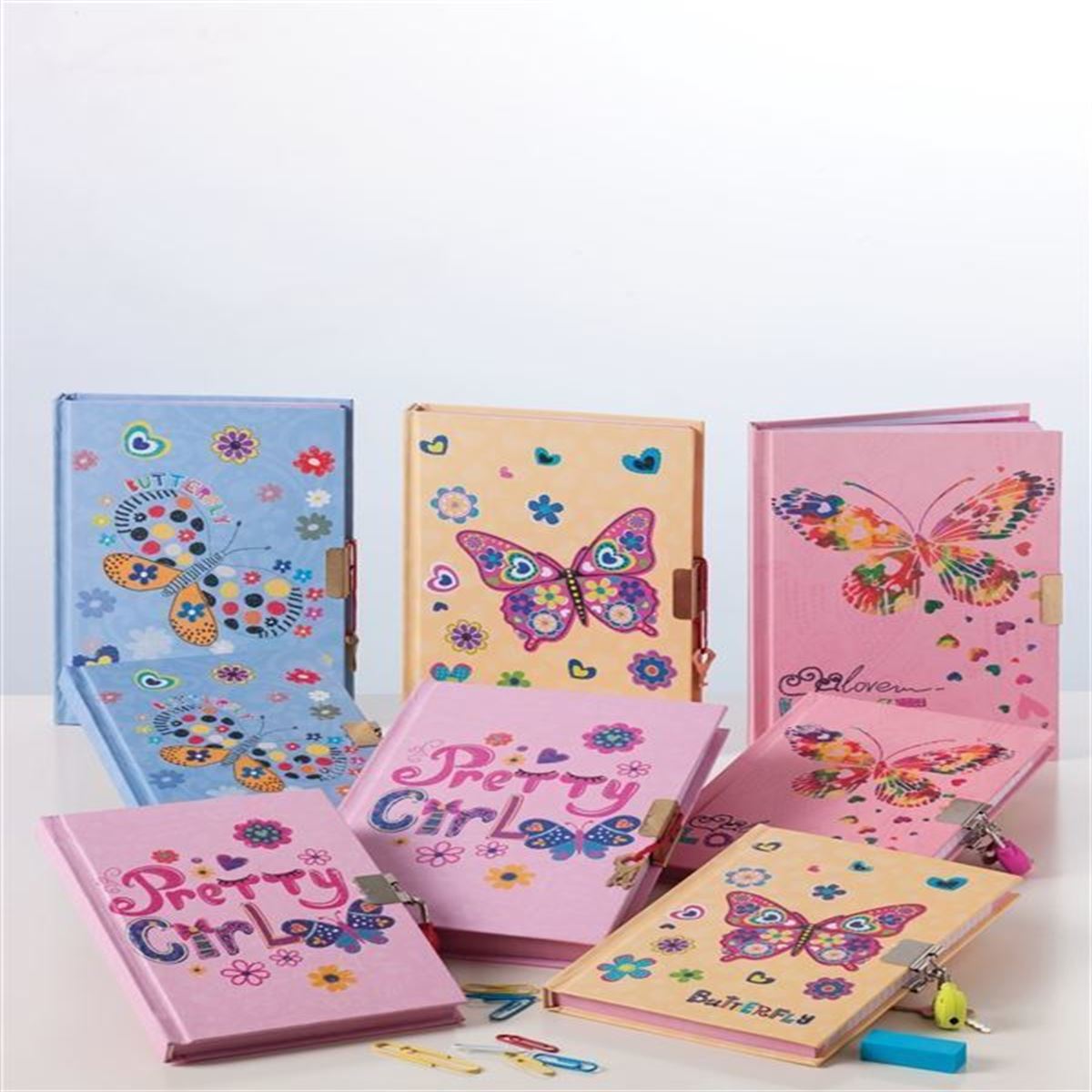 BAYINDIR HATIRA DEFTERİ KELEBEK KİLİTLİ 12x17 BHE0465 1