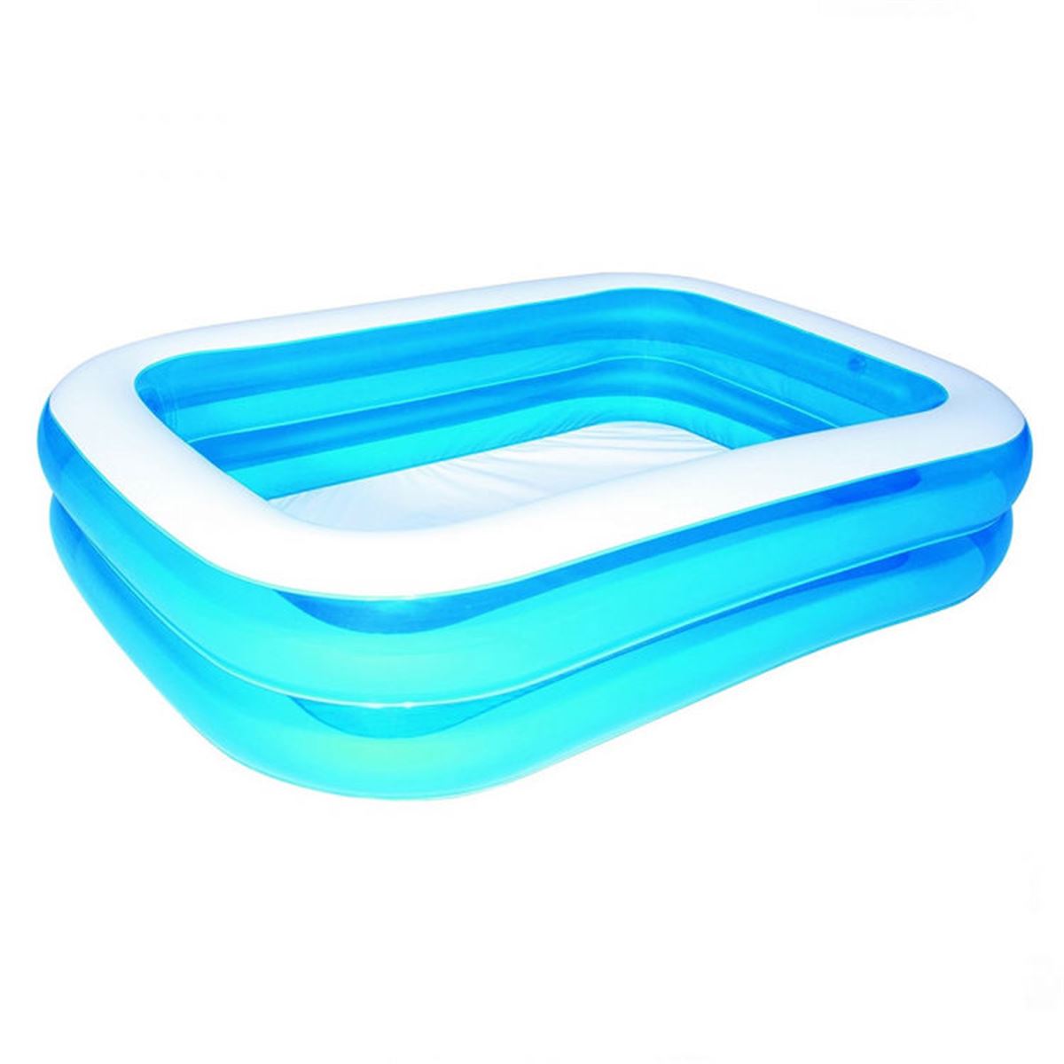 BESTWAY 12819 ÇOCUK HAVUZU DİKDÖRTGEN 2 HALKA 211x32x46 CM 1