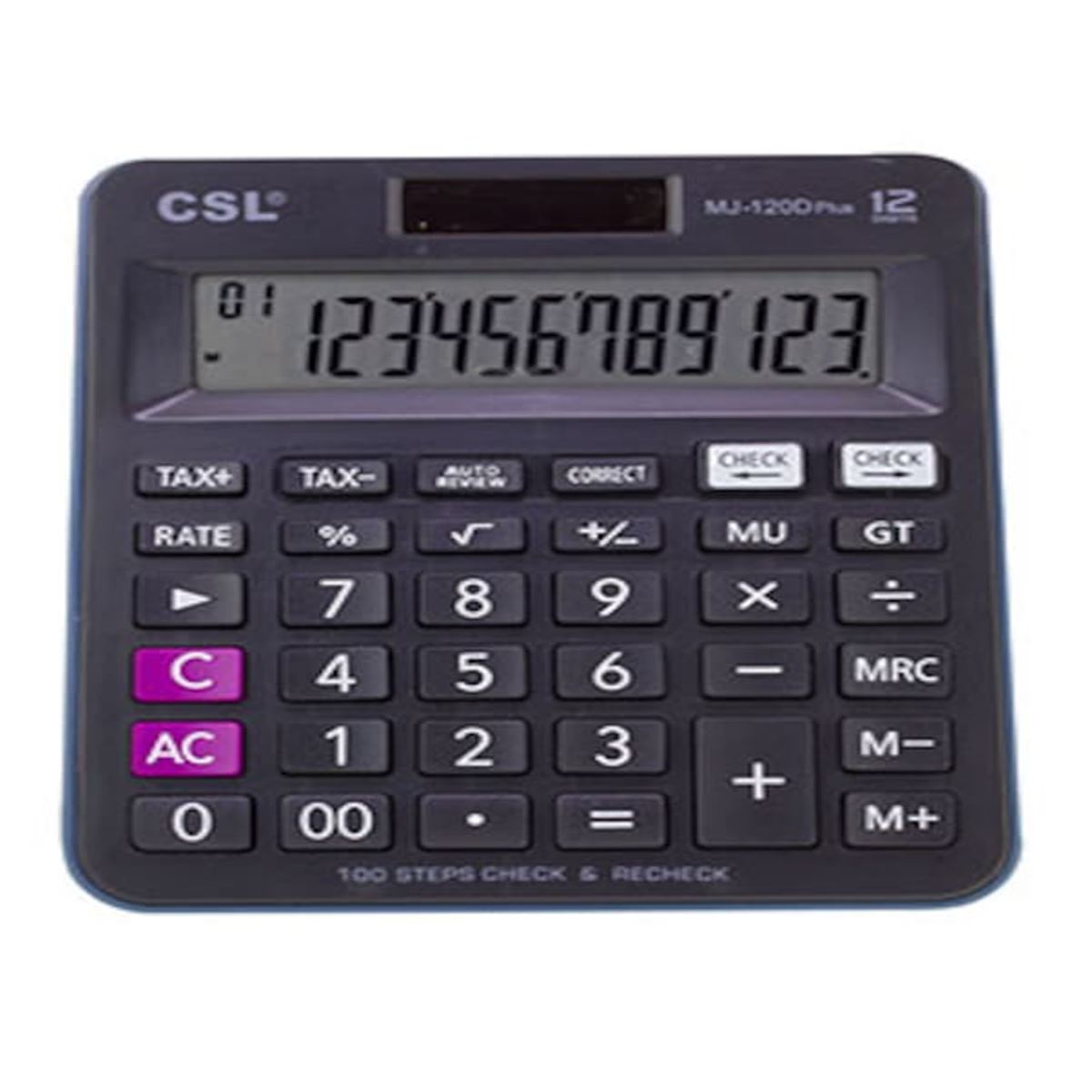 CSL HESAP MAKİNESİ MJ-120D PLUS 12 HANE MASAÜSTÜ 1