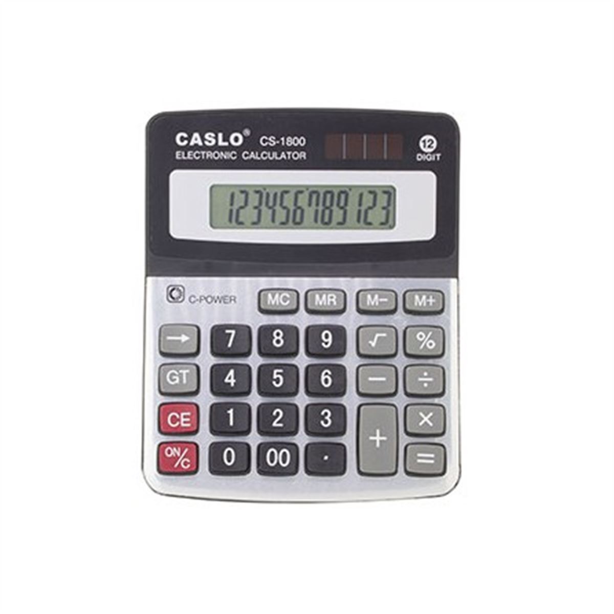 CSL HESAP MAKİNESİ CS-1800 12 HANE MASAÜSTÜ 1