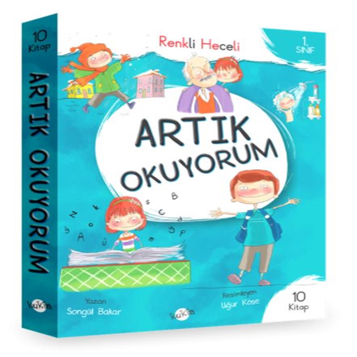 KUKLA ARTIK OKUYORUM HECELİ 1. SINIF 10 KİTAP 1