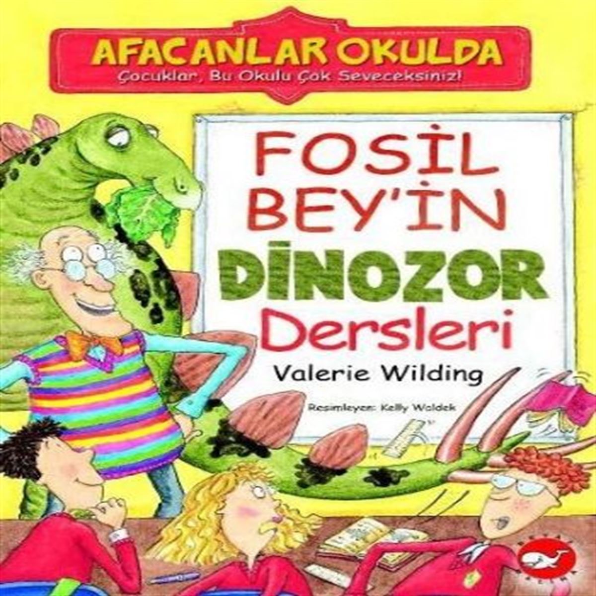 BEYAZ BALİNA HİKAYE AFACANLAR OKULDA: FOSİL BEYİN DİNOZOR DERSLERİ 1