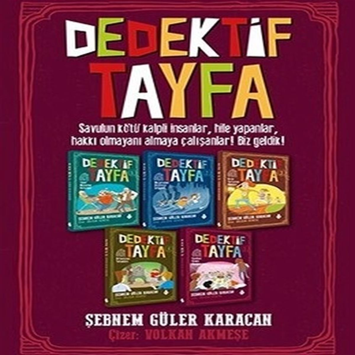 UĞURBÖCEĞİ DEDEKTİF TAYFA SETİ 5 Lİ 1