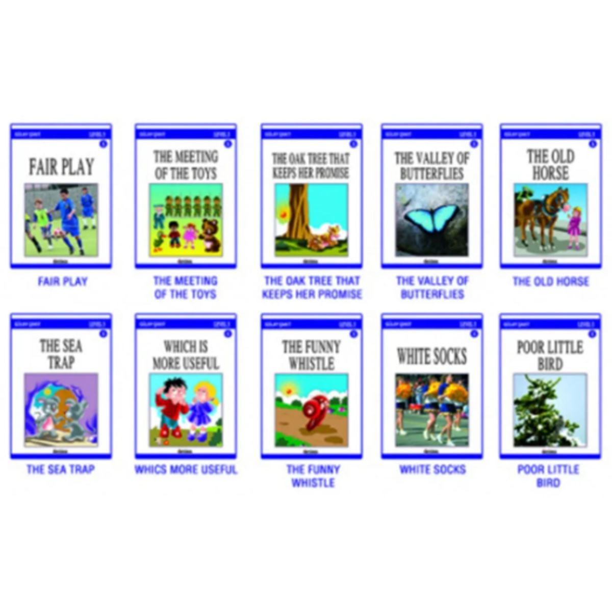 ÖZYÜREK İNGİLİZCE HİKAYELER SERİSİ LEVEL-3 6.SINIF (10 LU) 1