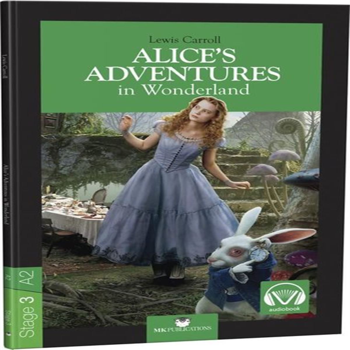 MK PUBLİC HİKAYE KİTABI ALİCE İN WONDERLAND STAGE-3 1