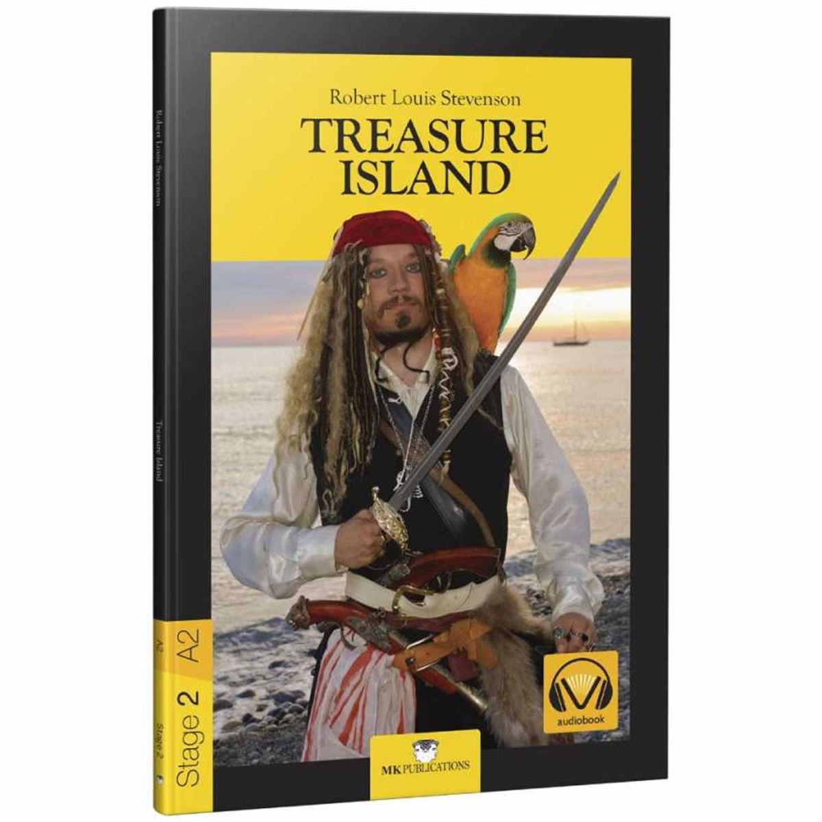 MK PUBLİC HİKAYE KİTABI TREASURE ISLAND STAGE-2 1