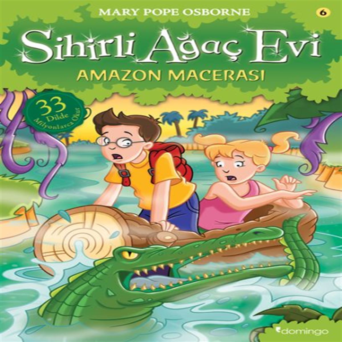 DOMİNGO HİKAYE SİHİRLİ AĞAÇ EVİ 6 - AMAZON MACERASI 1