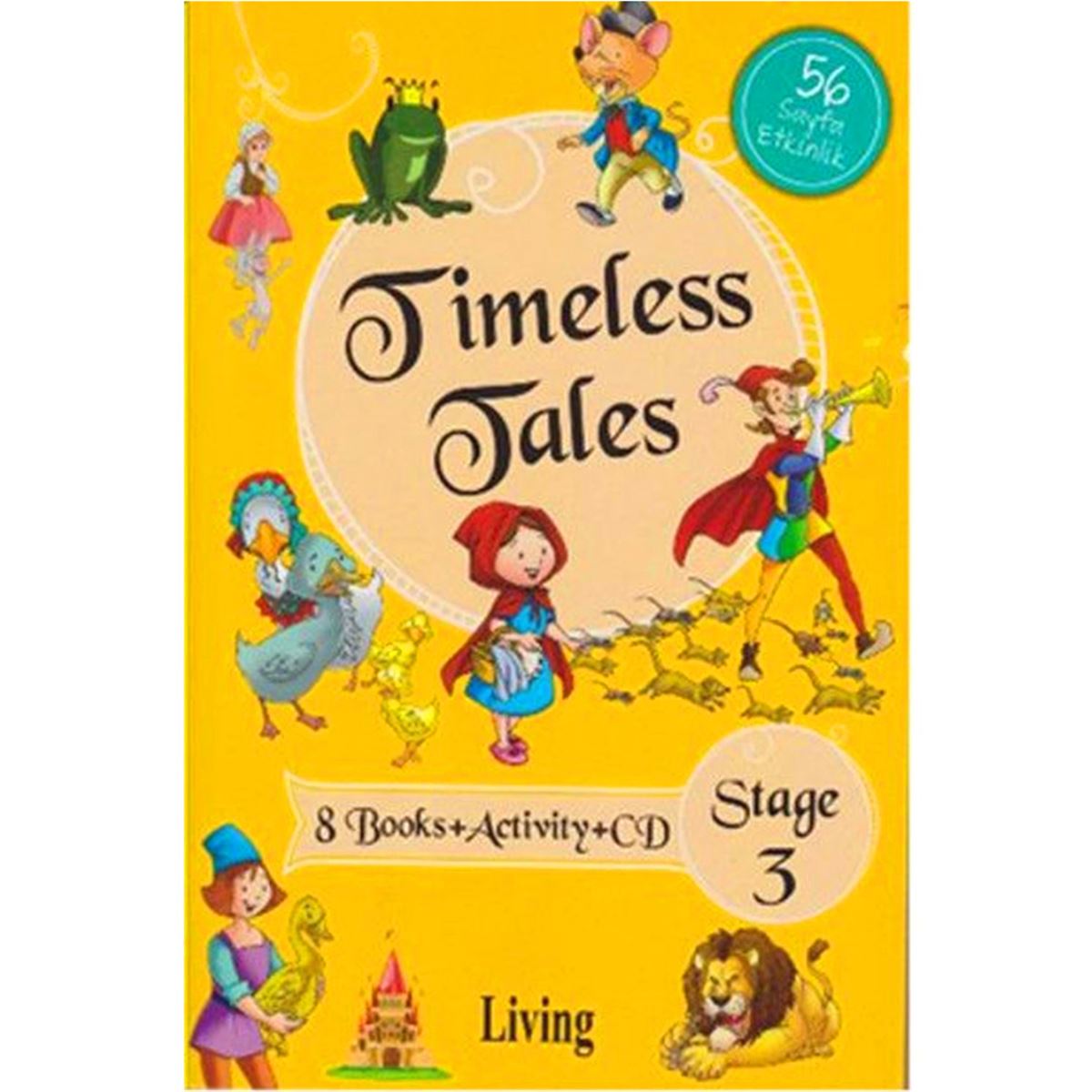 LİVİNG İNGİLİZCE HİKAYELER TİMESLESS TALES LEVEL-3 8 Lİ 1