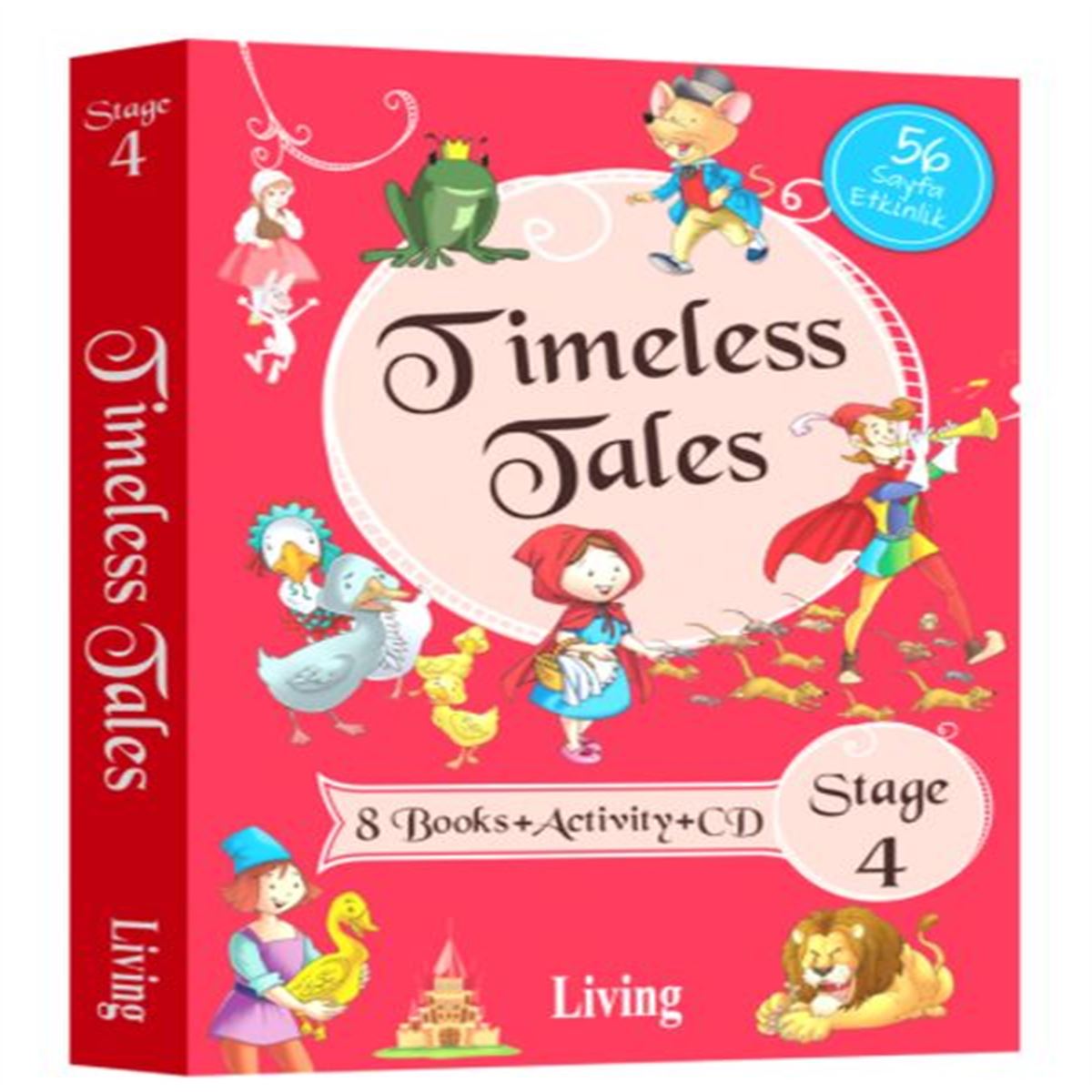 LİVİNG İNGİLİZCE HİKAYELER TİMESLESS TALES LEVEL-4 8 Lİ 1