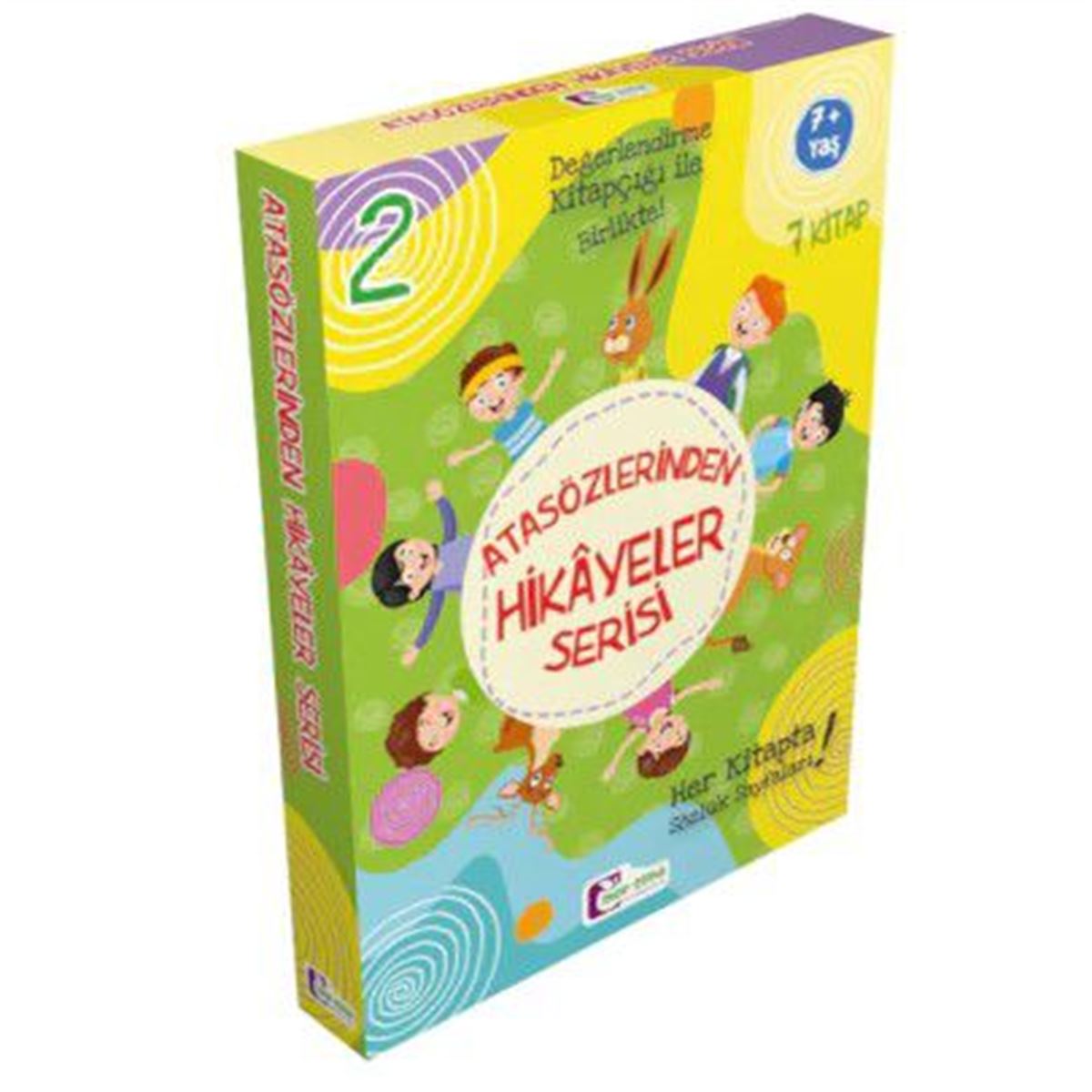 MOR ELMA HİKAYE KİTABI ATASÖZLERİNDEN HİKAYELER SERİSİ 2 (7+ YAŞ) 7 Lİ 1