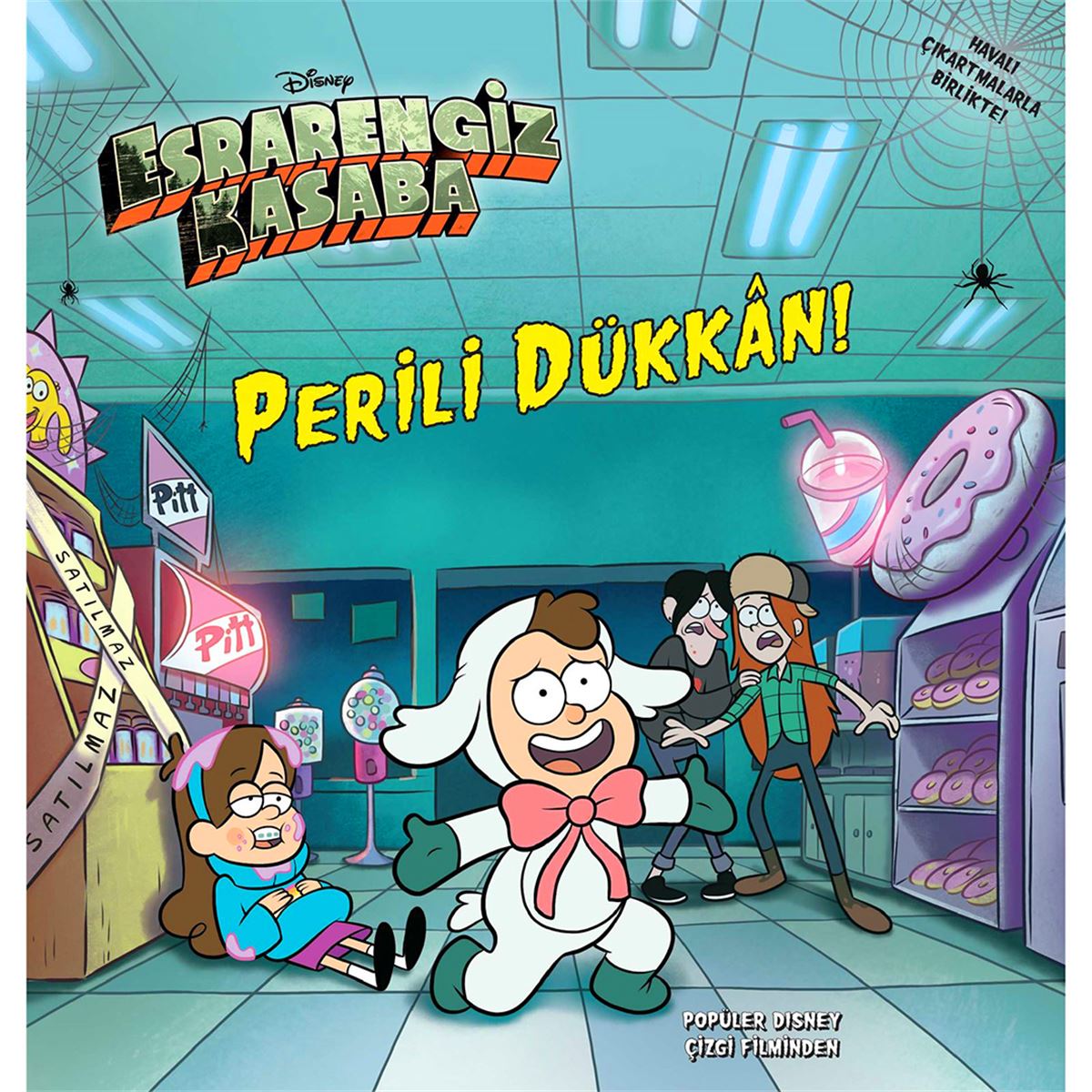 BETA KİDS HİKAYE KİTABI ESRARENGİZ KASABA - PERİLİ DÜKKAN (ÇIKARTMALI) 1