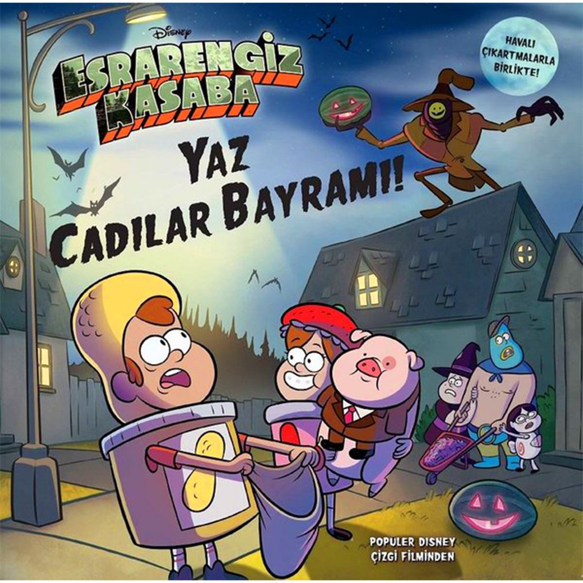BETA KİDS HİKAYE KİTABI ESRARENGİZ KASABA - YAZ CADILAR BAYRAMI (ÇIKARTMALI) 1