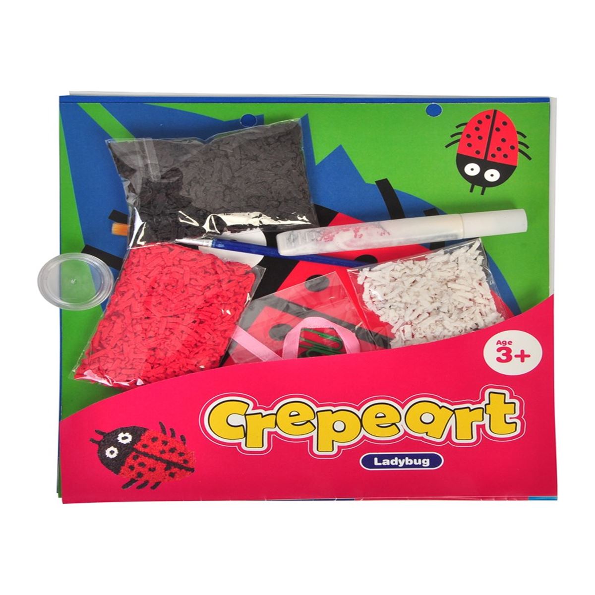 LİNO GRAPON HOBİ SETİ UĞUR BÖCEĞİ 21x21 CM DY-03 1